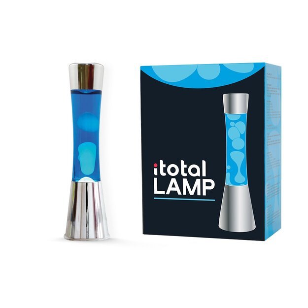 iTotal - Lava Lamp - Blue - 40 cm