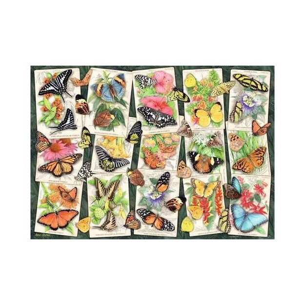 Ravensburger - Puzzle - Tropical Butterfly 1000p (12001084)