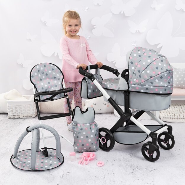 Bayer - Dolls pram Xeo deluxe set (17007AB)