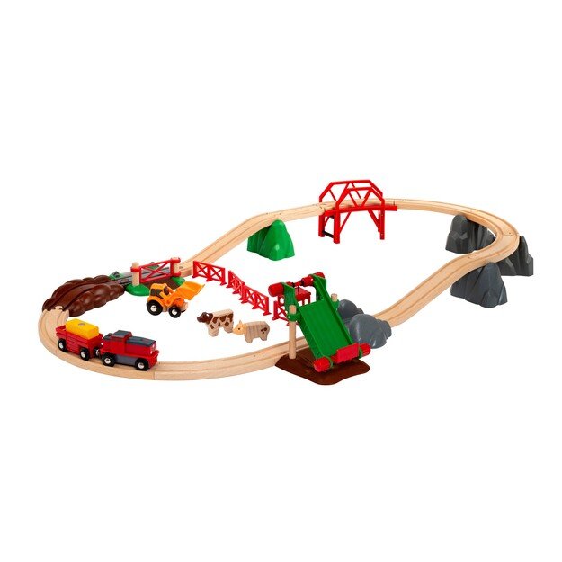 BRIO - Railway Farm Set  (33984)