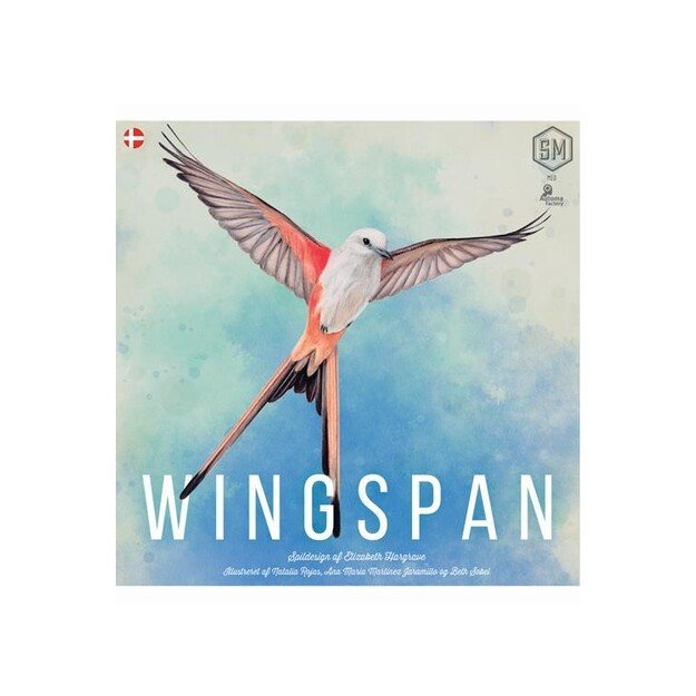 Wingspan - 2nd Edition (Danish) (STM910DK)