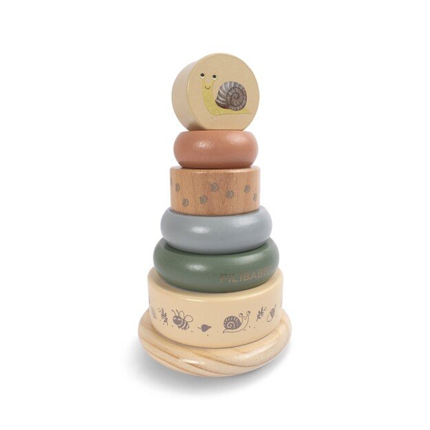 Filibabba - Wooden stacking toy - (FI-03372)