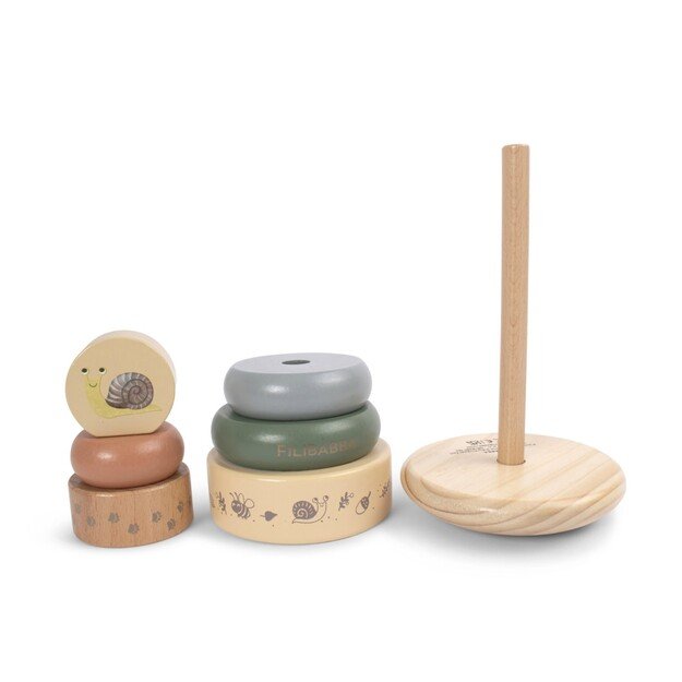 Filibabba - Wooden stacking toy - (FI-03372)