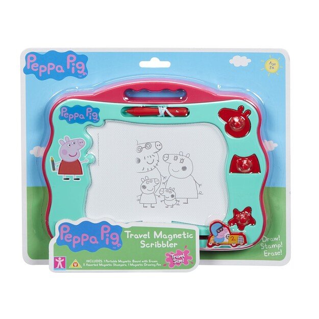 Peppa Pig - Activity Travle Magnetic Scribbler (07218)