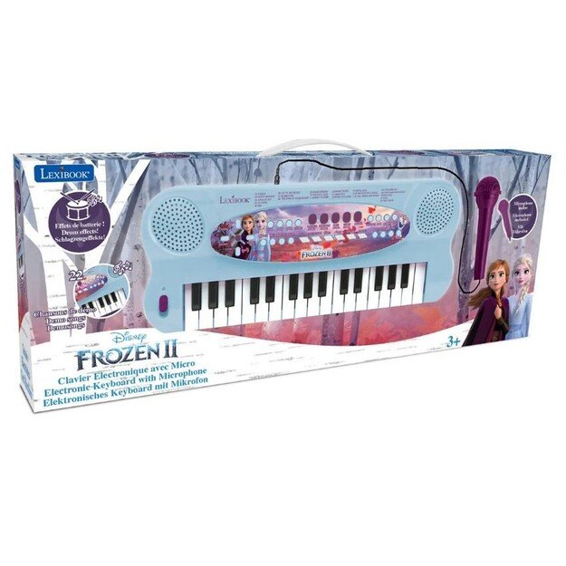 Lexibook - Disney Frozen - Electronic Keyboard w. Mic (32 keys) (K703FZ)