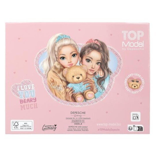 TOPModel  - Writing set TEAM TEDDY (0413223)