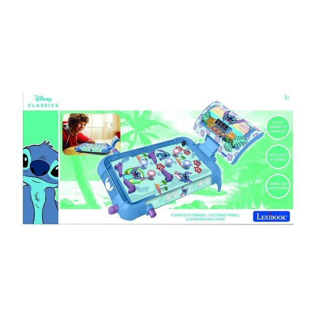 Lexibook - Stitch Electronic Pinball with lights & sounds (JG610D)