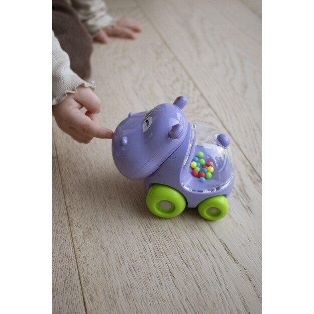 Scandinavian Baby Products - Baby toy car - confetti hippo - (SBP-03541)