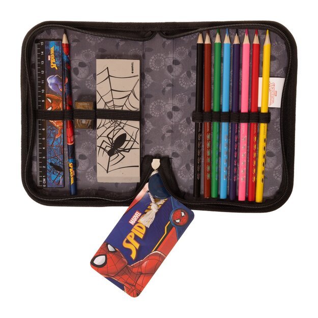 Kids Licensing - Filled Single Decker Pencil Case - Spider-Man (017808308)