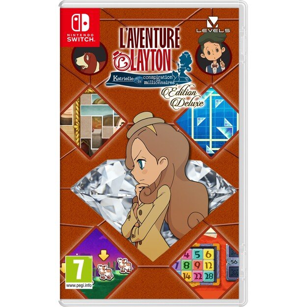 Layton's Mystery Journey: Katrielle and the Millionaries Conspiracy (Deluxe Edition)
      
        - Nintendo Switch