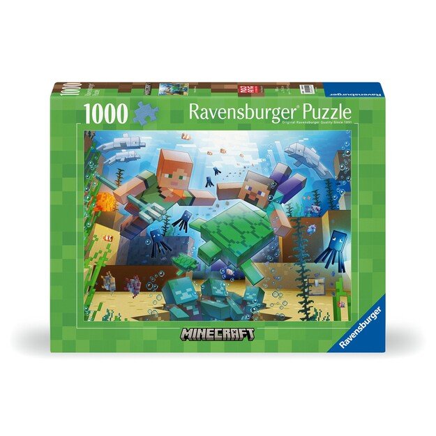 Ravensburger - Puzzle Minecraft Mosaic 1000p (12000421)