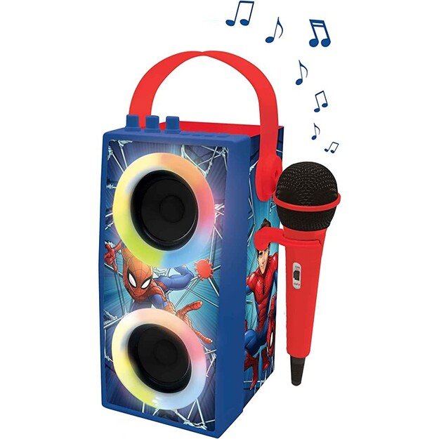 Lexibook - Spider-Man - Portable Bluetooth® Speaker (BTP180SPZ)