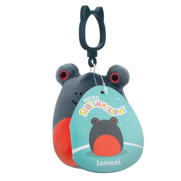 Squishmallows - 9 cm P18 Clip On - Jameel Frog