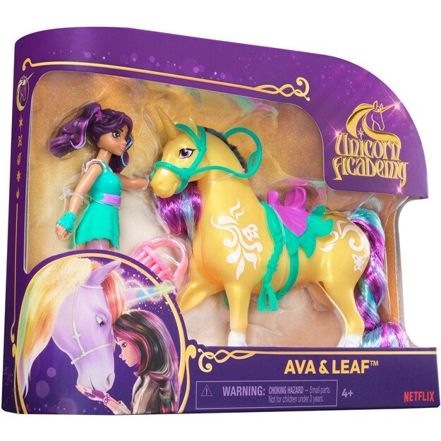Unicorn Academy - Doll & Unicorn - Ava & Leaf (6069631)