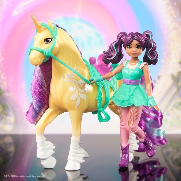 Unicorn Academy - Doll & Unicorn - Ava & Leaf (6069631)