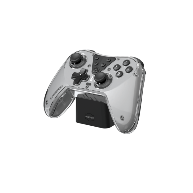 Nintendo Switch Oniverse Astralite Controller Wireless Smoked Black inkl. Charging Station
