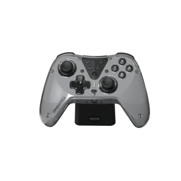 Nintendo Switch Oniverse Astralite Controller Wireless Smoked Black inkl. Charging Station