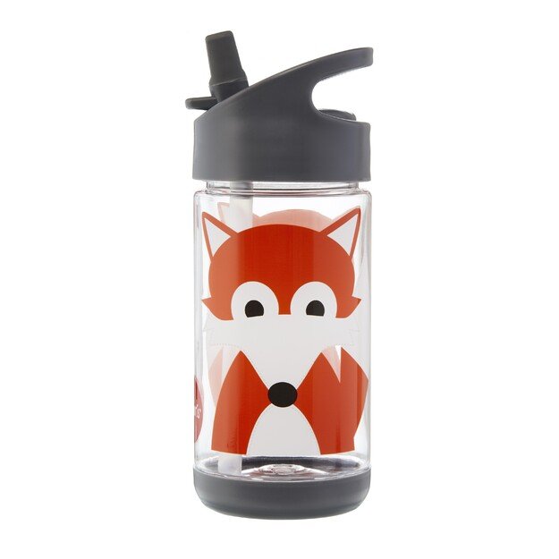 3 Sprouts - Water Bottle - Gray Fox