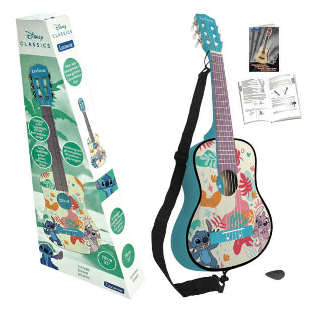 Lexibook -  Disney Stitch - Acoustic Guitar 78 cm (K2000D)