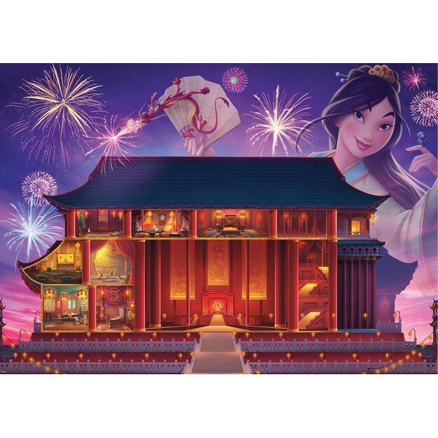 Ravensburger - Puzzle Disney Castles Mulan 1000p (12000260)