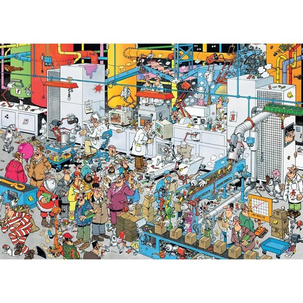 Jan van Haasteren - Candy Factory (500 pieces) (JUM9025)