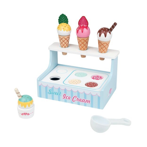 Small Wood - Mini Ice Cream Shop (L40227)