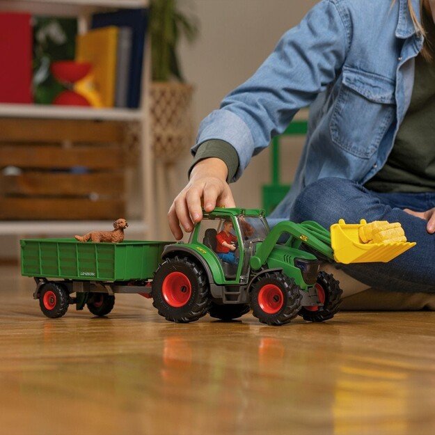 Schleich - Farm World - Tractor with Trailer (42608)