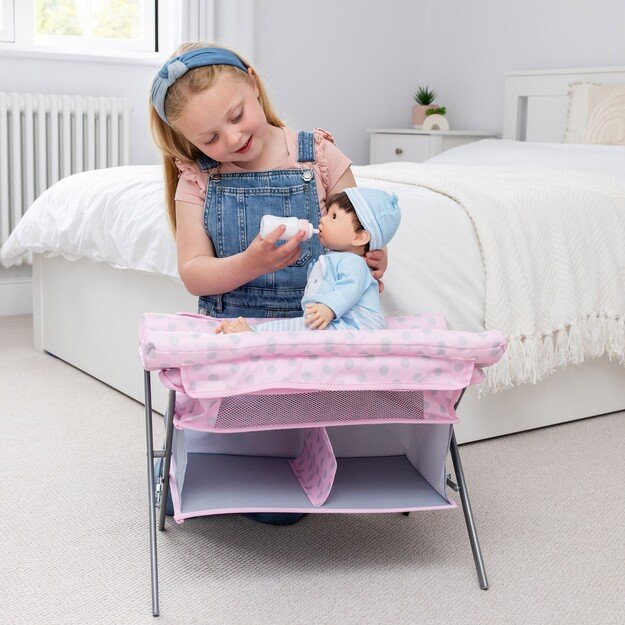 Tiny Treasures - Folding Changing Table Cot (30558)