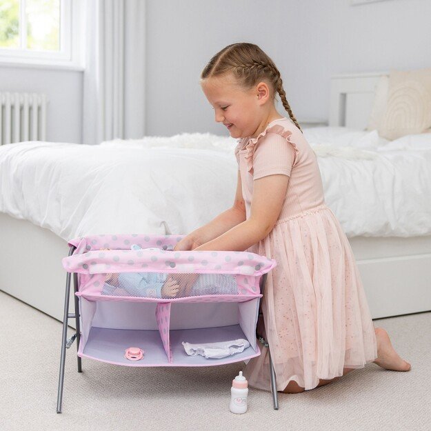 Tiny Treasures - Folding Changing Table Cot (30558)