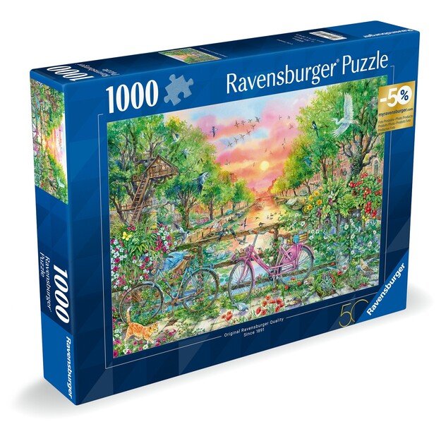 Ravensburger - Puzzle Bicycles Amsterdam 1000p (12001089)