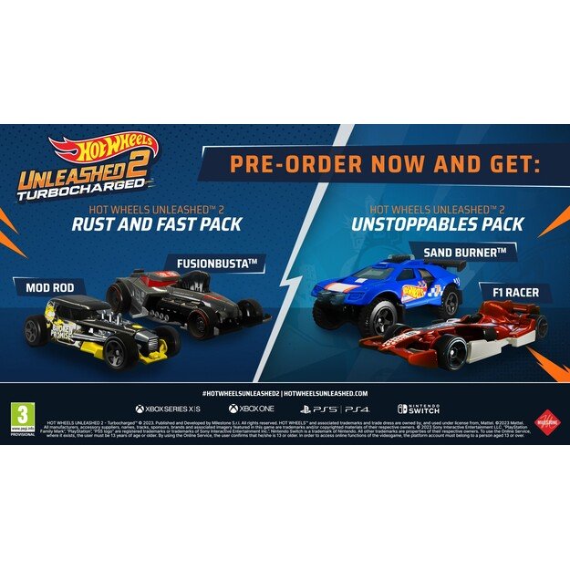 Hot Wheels Unleashed 2: Turbocharged (Day 1 Edition)
      
        - PlayStation 4