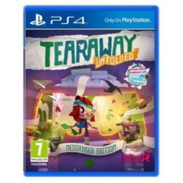 Tearaway Unfolded (Messenger Edition)
      
        - PlayStation 4