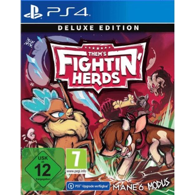 Them's Fightin' Herds (Deluxe Edition) (DE/Multi in Game)
      
        - PlayStation 4