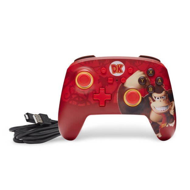 PowerA Enhanced Wired Controller - Donkey Kong Flex (Nintendo Switch)