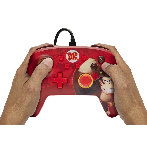 PowerA Enhanced Wired Controller - Donkey Kong Flex (Nintendo Switch)