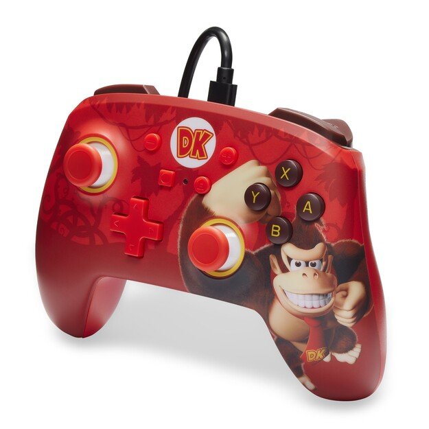 PowerA Enhanced Wired Controller - Donkey Kong Flex (Nintendo Switch)