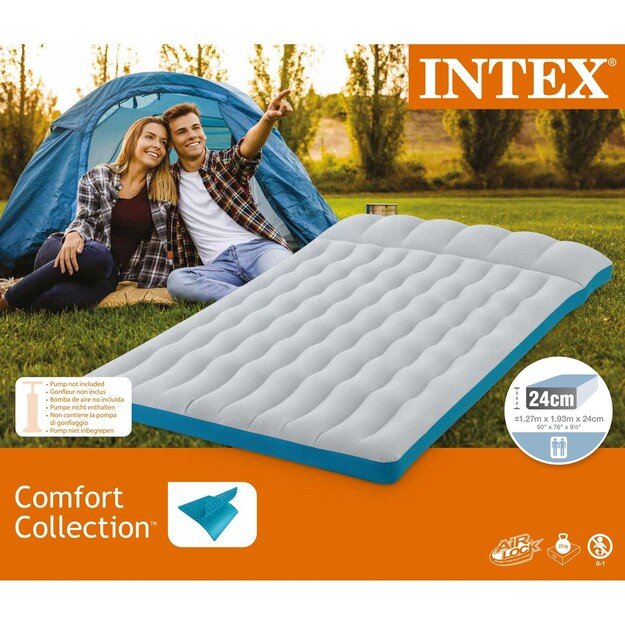 INTEX - Camping Mat 127 x 193 x 24 cm (67999)