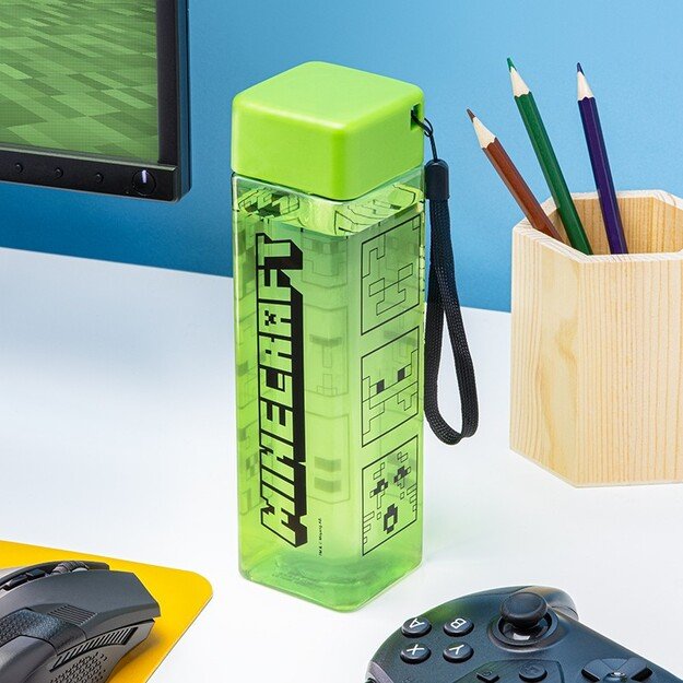 Creeper Shaped Water Bottle