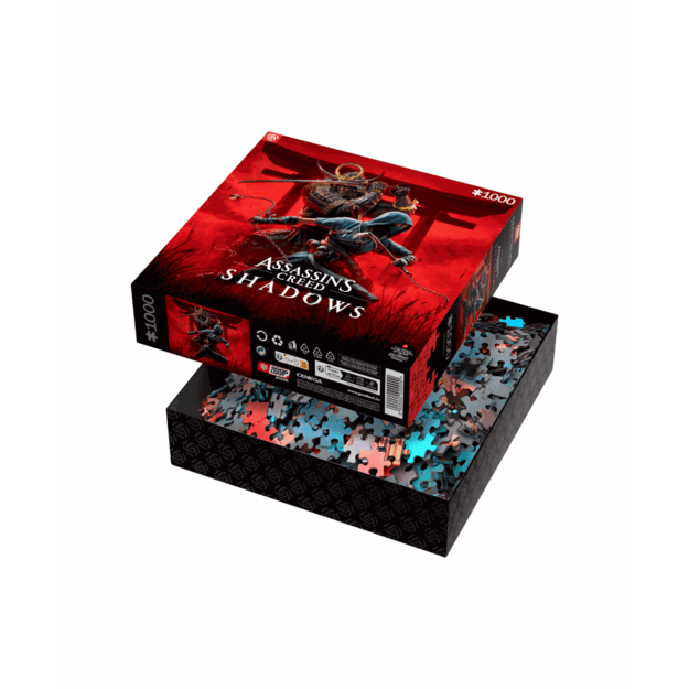 Good Loot - Gaming Puzzle: Assassin's Creed Shadows Naoe & Yasuke (1000 pieces)