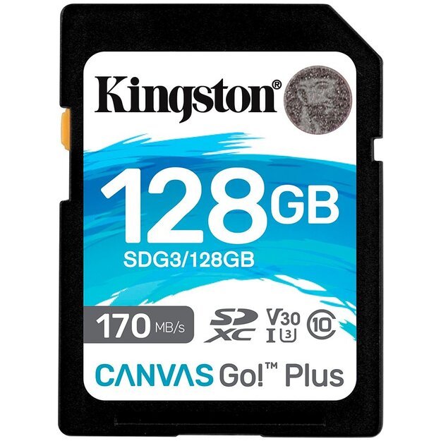 Memory Flash cards KINGSTON SDG3/128GB