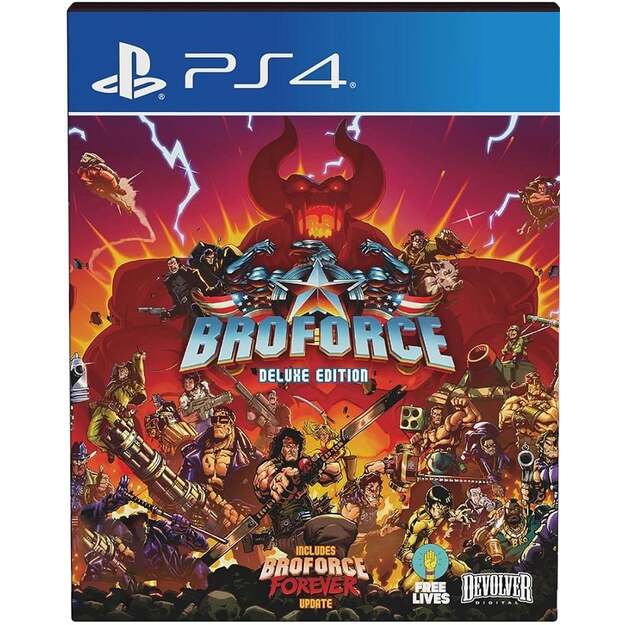 Broforce (Deluxe Edition)
      
        - PlayStation 4