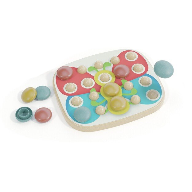 Quercetti - PlayBio Peg Mosaic: FantaColor Baby (28 pcs) - (QU-84405)
