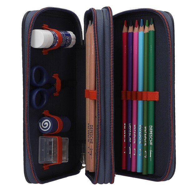 Dino World - Adventure World Double Pencil Case With Spider - (0413332)