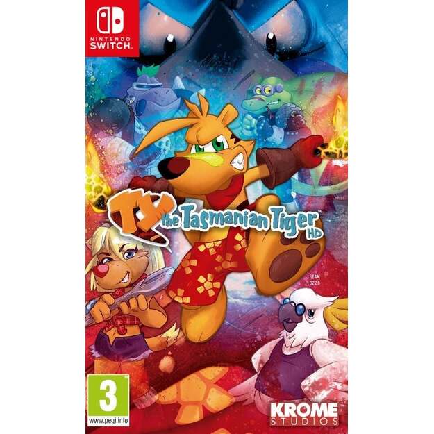 TY The Tasmania Tiger HD
      
        - Nintendo Switch