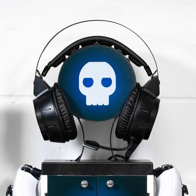 Numskull PS5 Inspired Blue and White Gaming Locker
