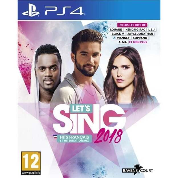 Let's Sing 2018 (UK/FR)
      
        - PlayStation 4