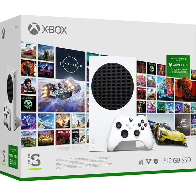 Microsoft Xbox Series S 512GB (GamePass 3 Month included)