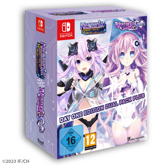 Neptunia Game Maker R:Evolution / Neptunia: Sisters VS Sisters (Day One Edition) (Dual Pack)
      
        - Nintendo Switch