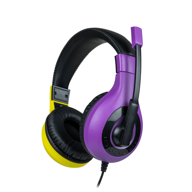 BigBen Interactive Stereo Gaming Headset V1 - Purple + Yellow (Switch)