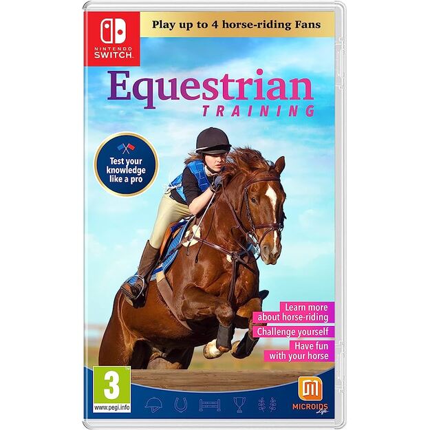 EQUESTRIAN TRAINING (Code in a Box)
      
        - Nintendo Switch